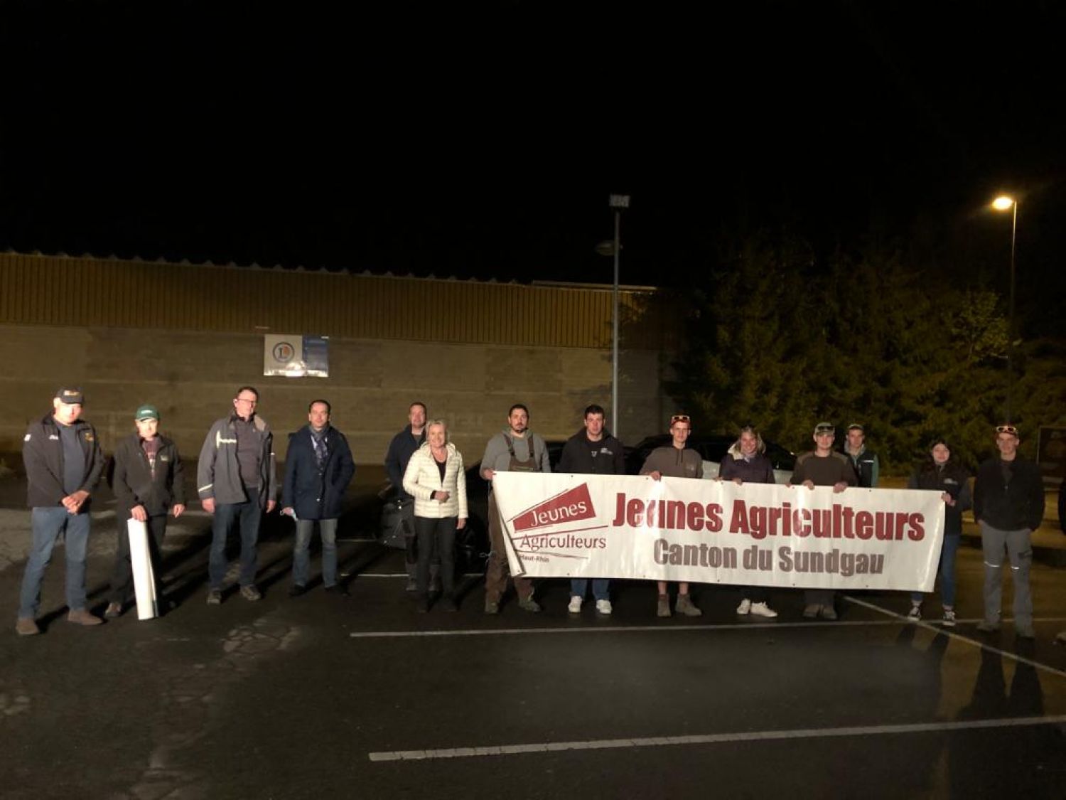 Les agriculteurs du Grand Est se mobilisent en Alsace 