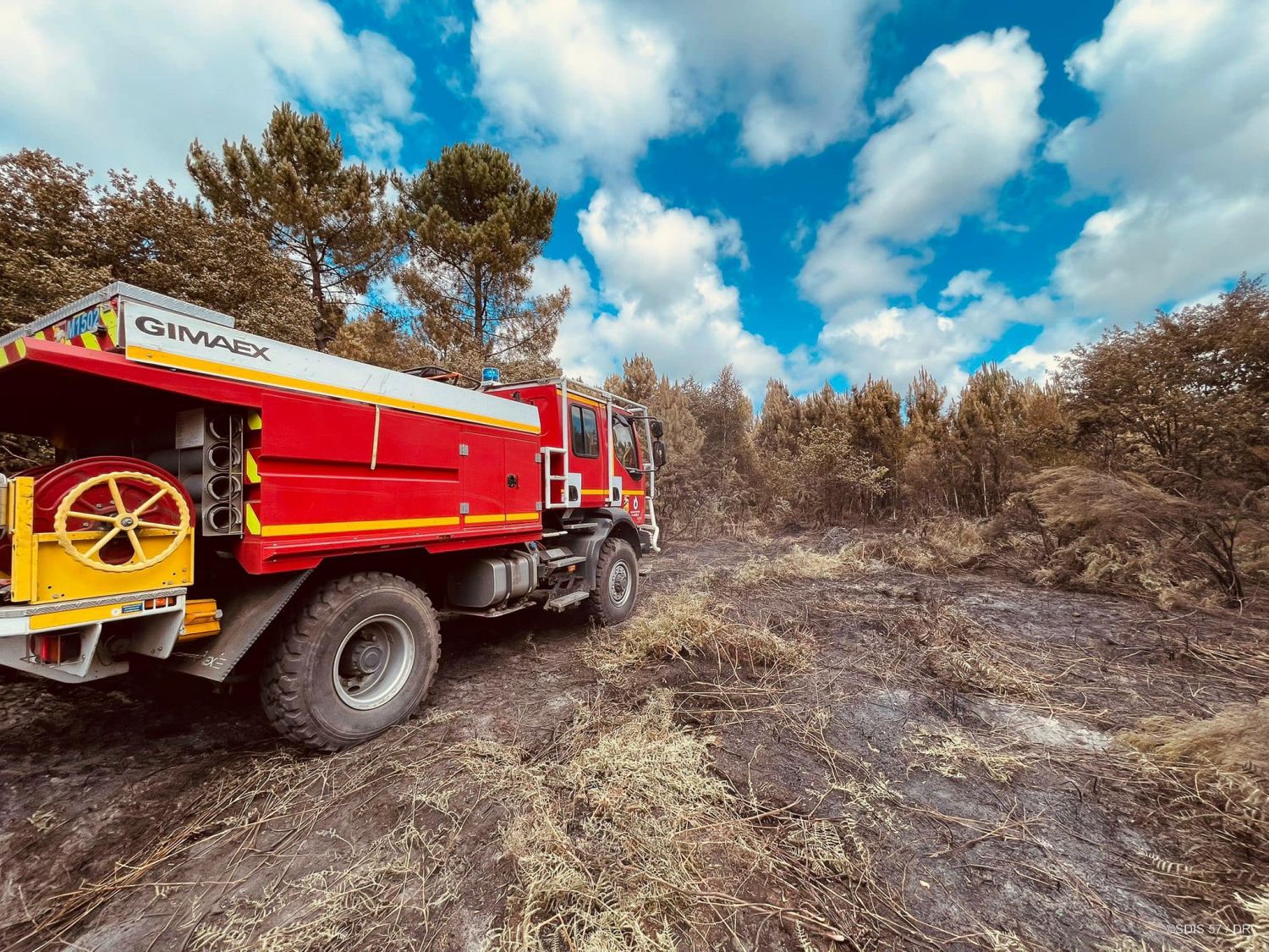 Moselle : les pompiers formés et mobilisés pour éviter les feux de forêt et de chaume