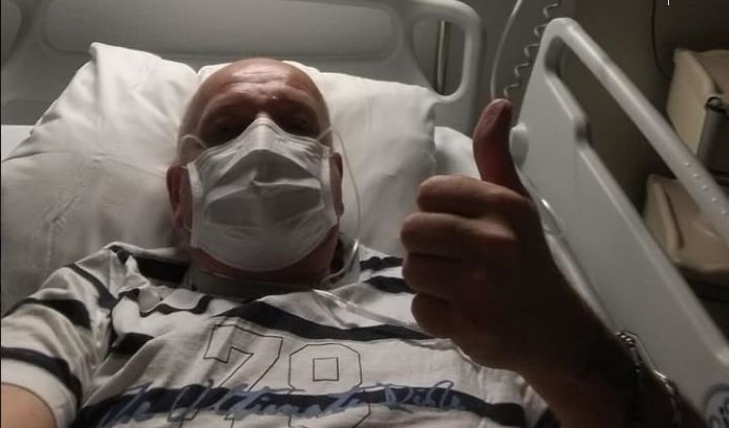 A Grosbliederstroff, Michel veut vaincre le coronavirus !