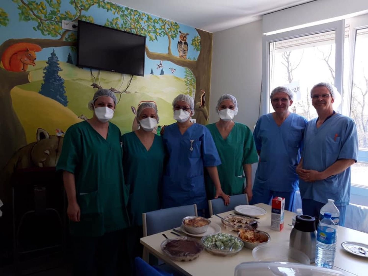 Grosbliederstroff : 500 repas distribués aux soignants de l'hôpital Robert Pax 