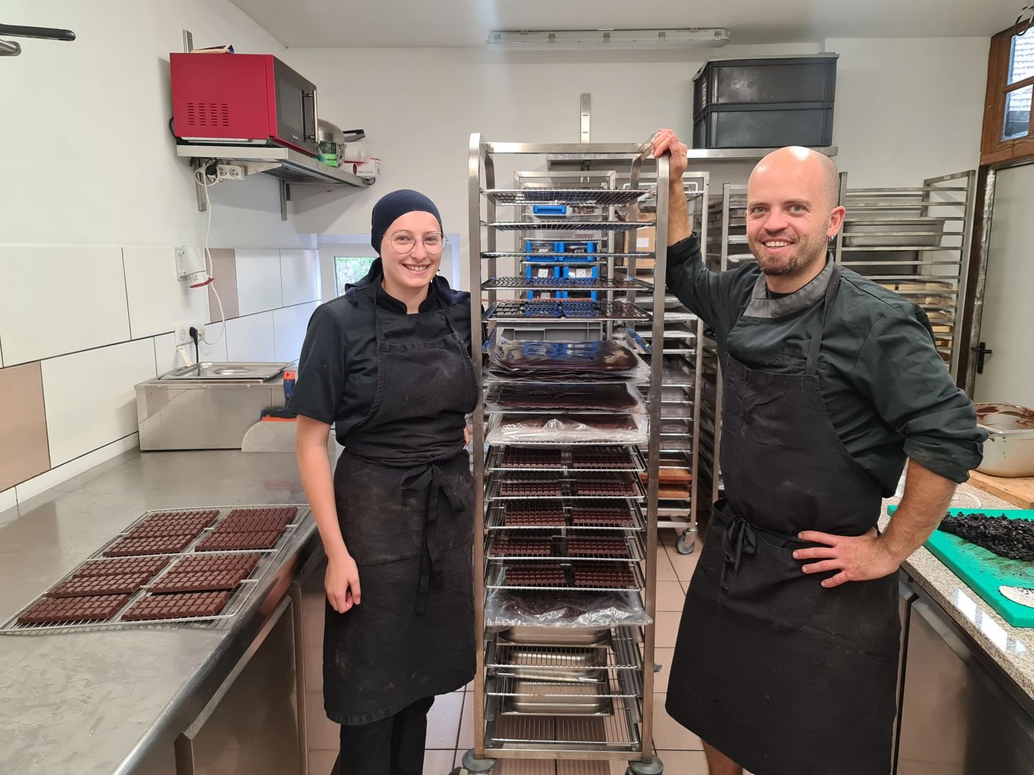 Du chocolat bio et éthique fabriqué à Petersbach 