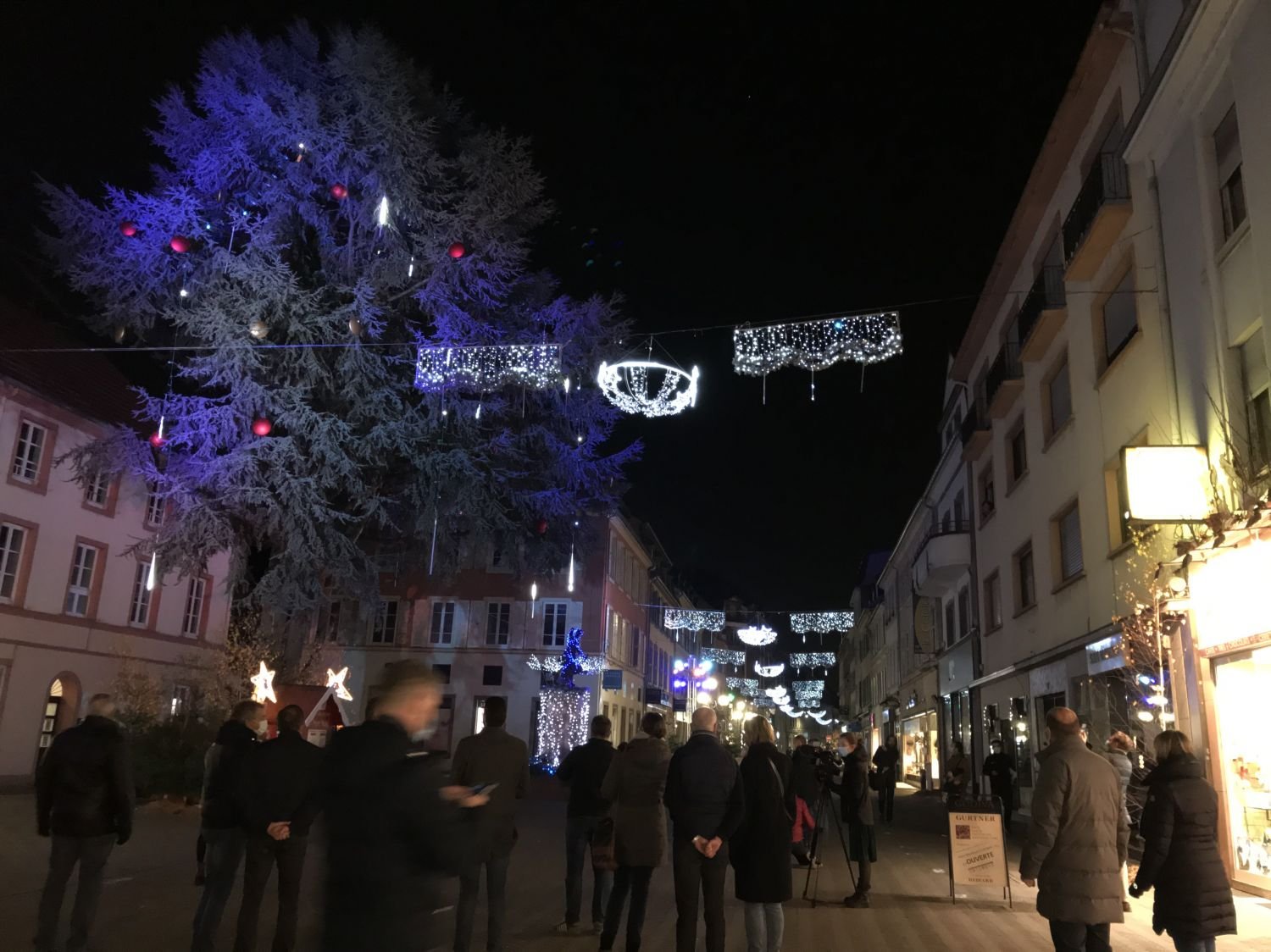 Sarreguemines a lancé ses illuminations de Noël !