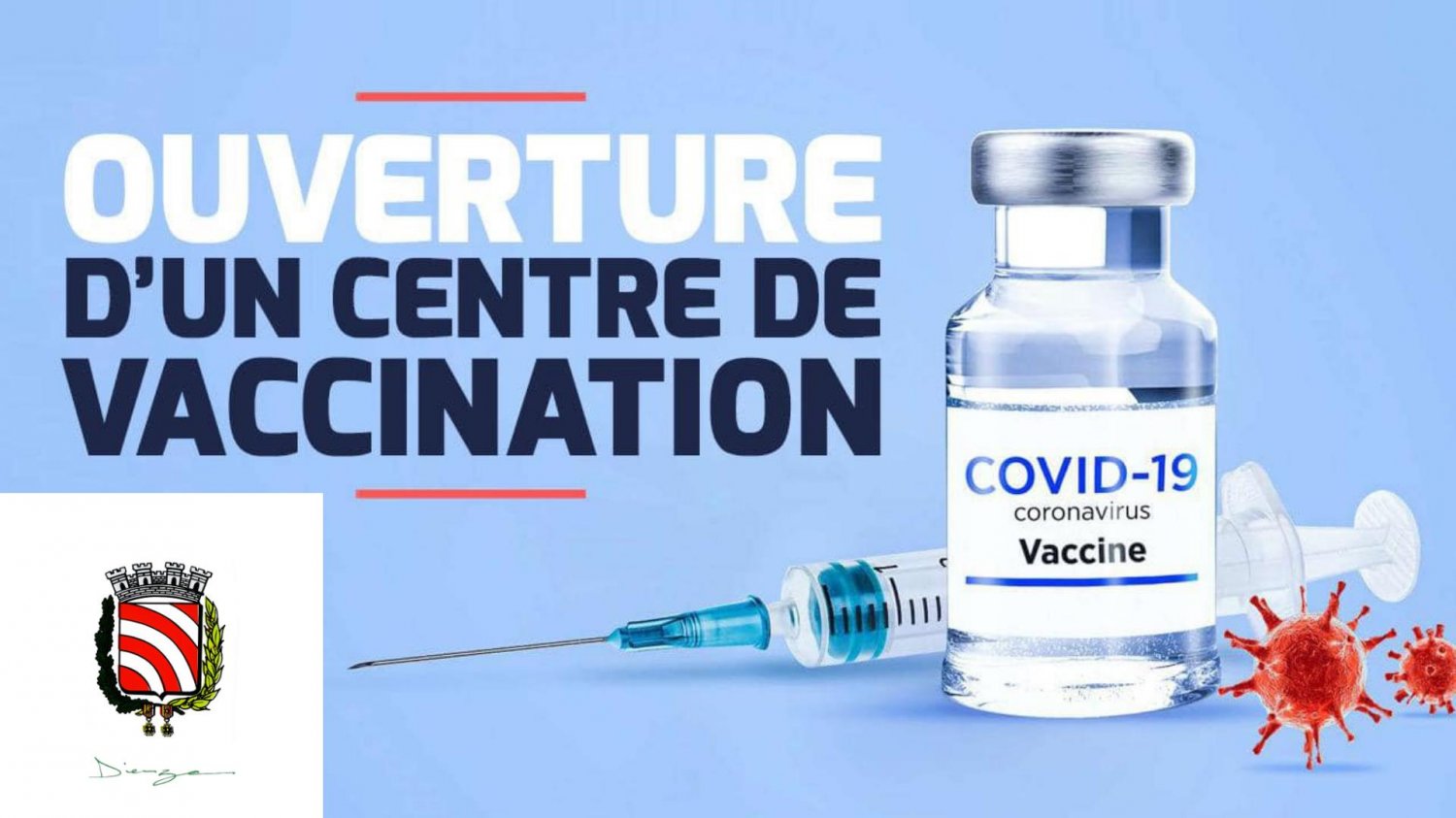 Un centre de vaccination ouvre à Dieuze