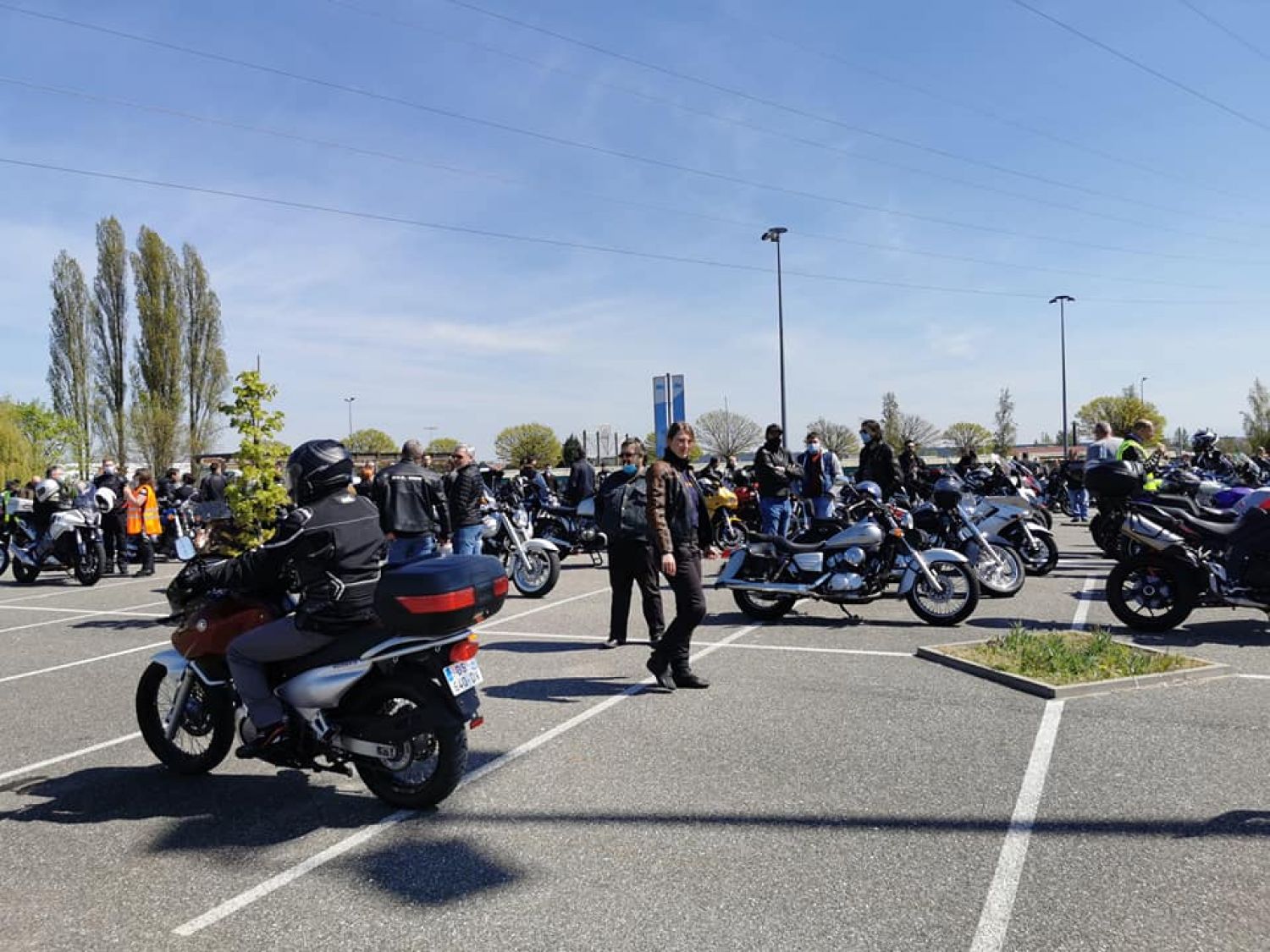 Bas-Rhin : Les motards mobilisés contre l'instauration du contrôle technique