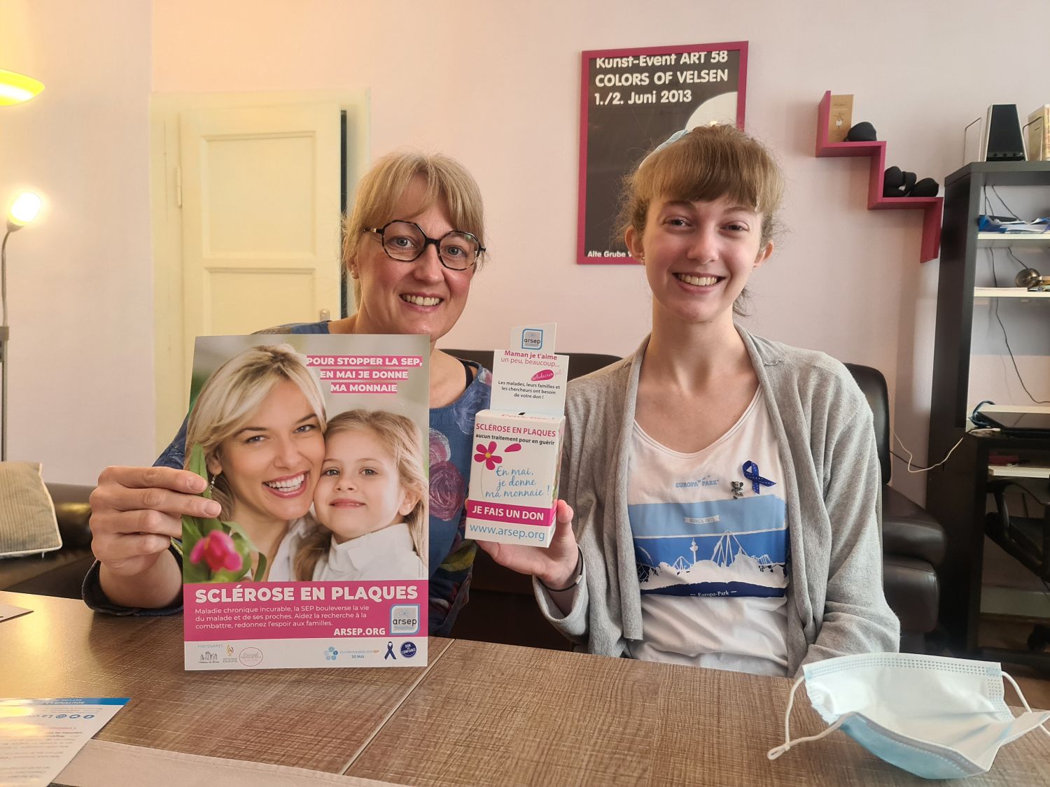 Morsbach : Une mère et sa fille récoltent des dons pour l'ARSEP 