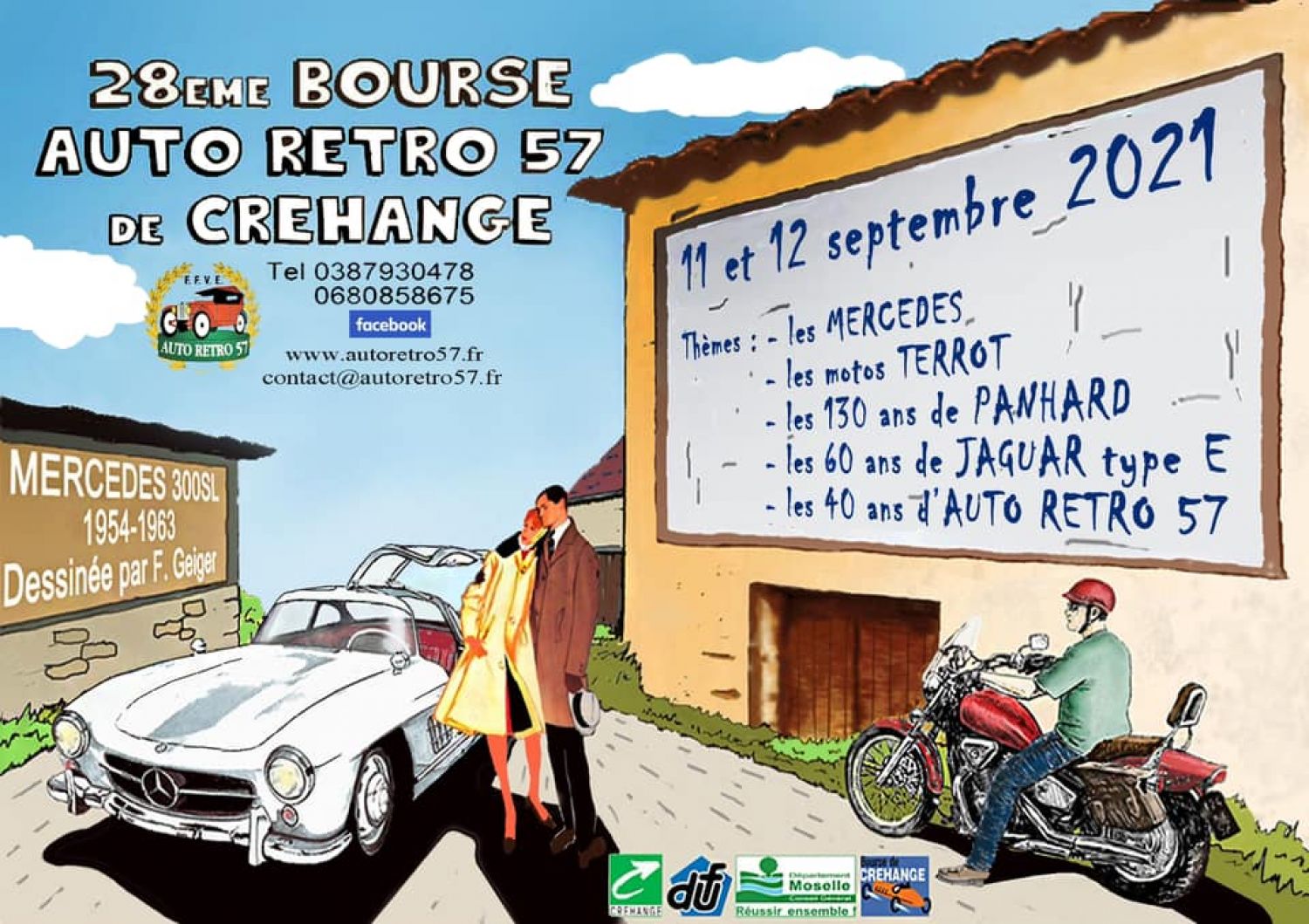 Des voitures et motos rares vous attendent à Créhange ce week-end