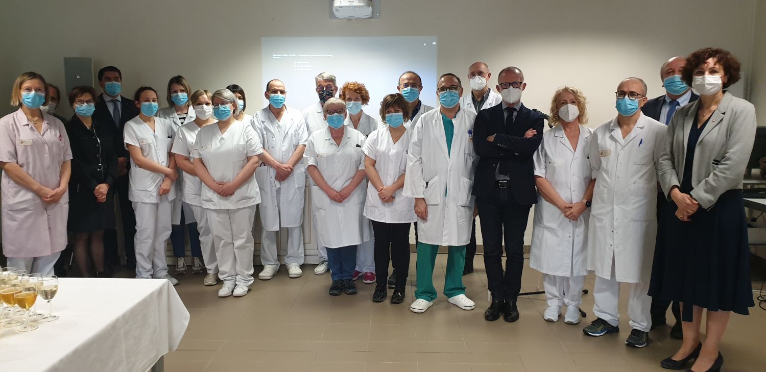 Sarreguemines : le personnel de l’hôpital Robert Pax honoré pour son investissement pendant la crise Covid