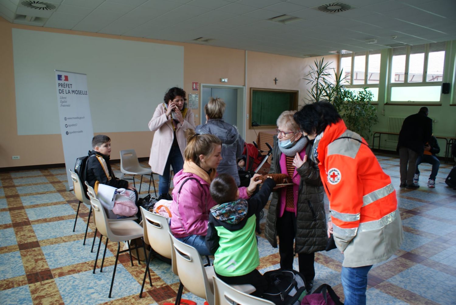 Moselle : 2000 Ukrainiens déjà accueillis, de l'aide toujours recherchée 