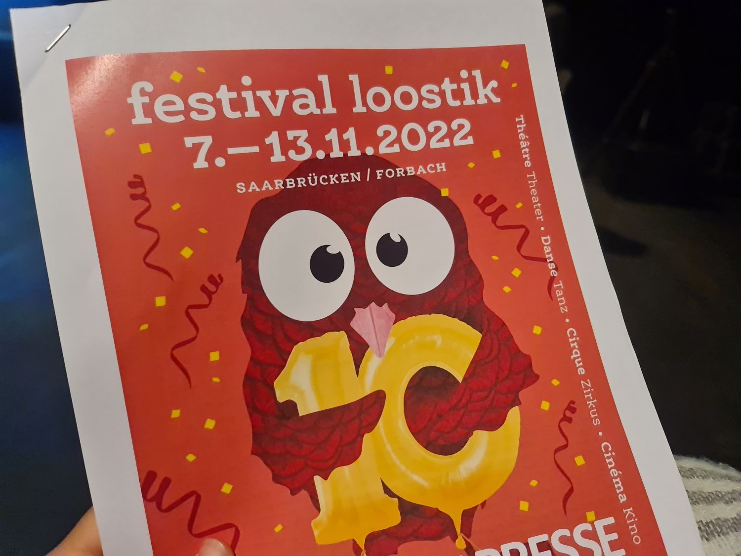 Loostik : le festival franco-allemand dédié à la jeunesse revient pour sa 10ème édition 