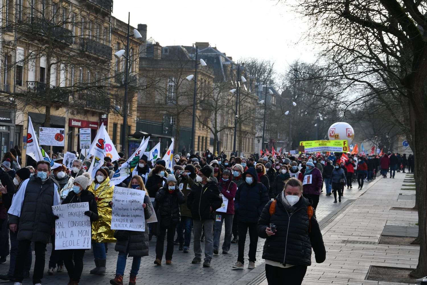 En Moselle, les syndicats CGT et FO appellent à une grève dans la durée