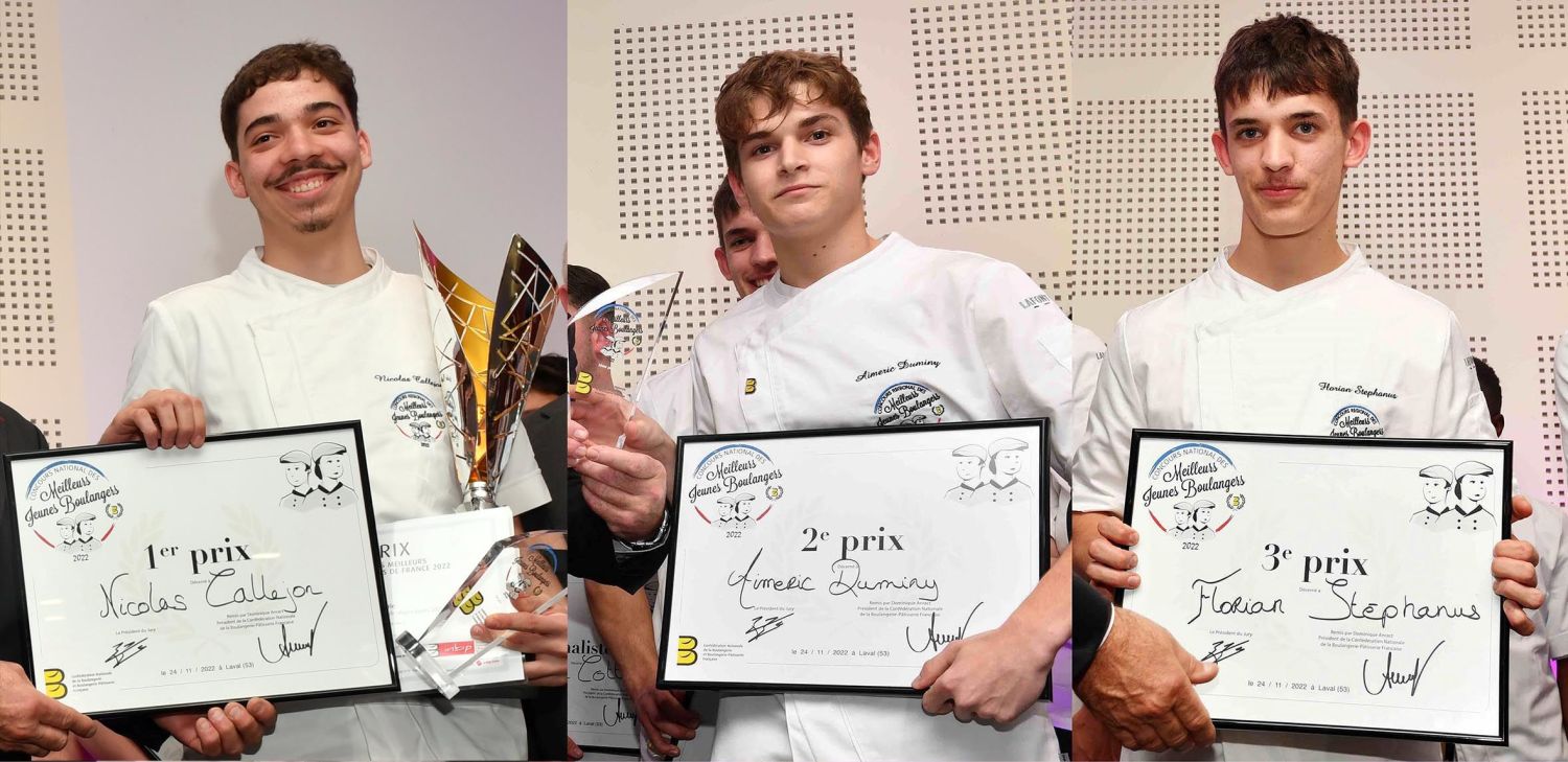Florian Stéphanus, 3ème du concours des Meilleurs Jeunes Boulangers de France 