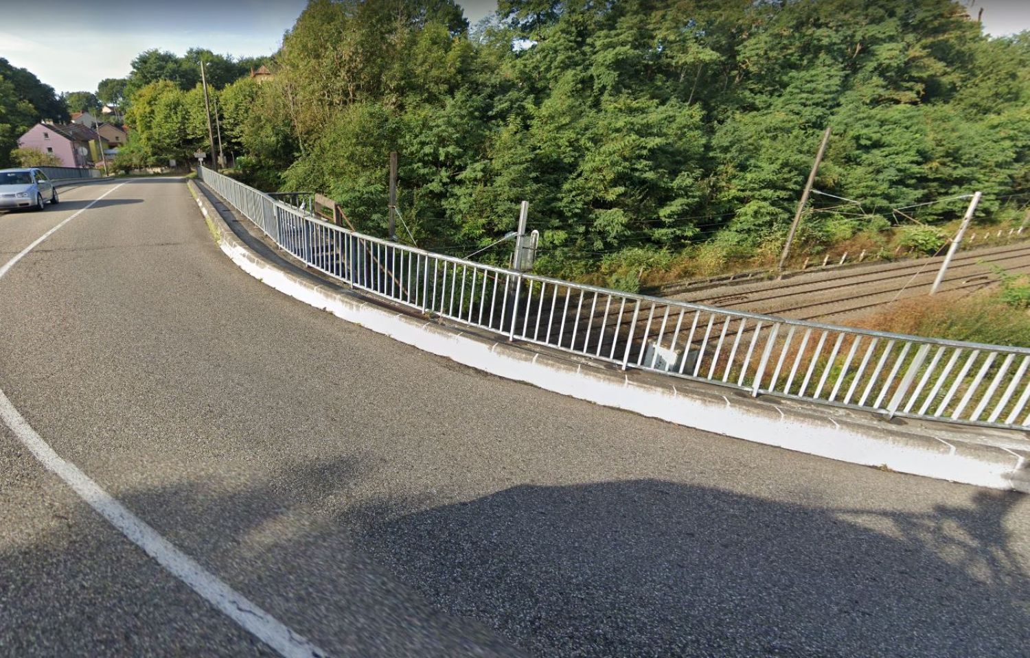 Le pont entre L'Hôpital et Freyming-Merlebach fermé à la circulation