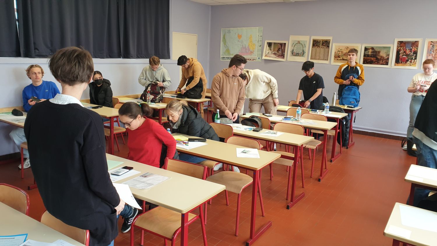Baccalauréat : premier jour d’épreuve pour les 320 élèves de terminale du lycée Jean de Pange