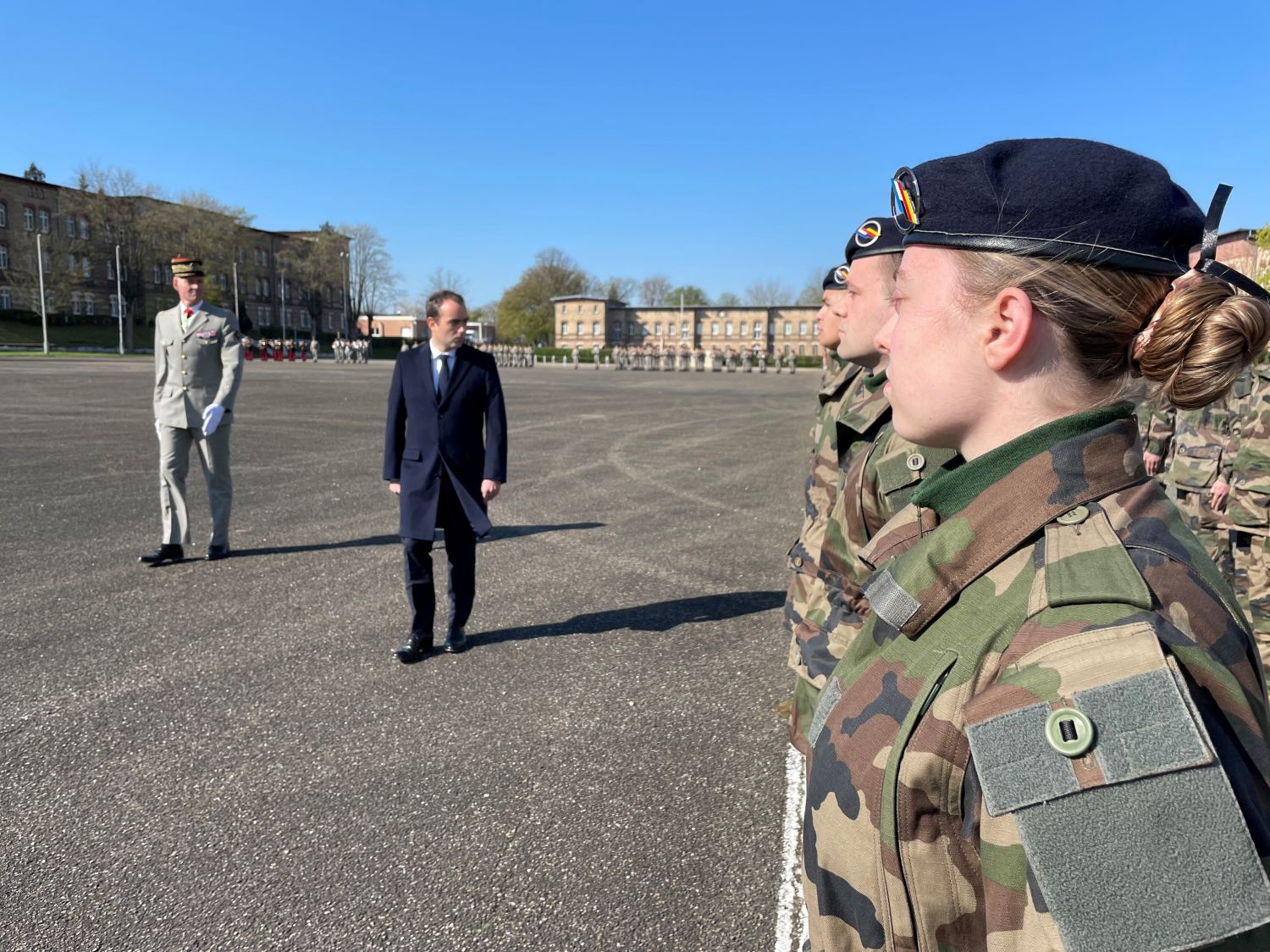 125 millions d'euros sont prévus pour moderniser le 1er Régiment d'Infanterie