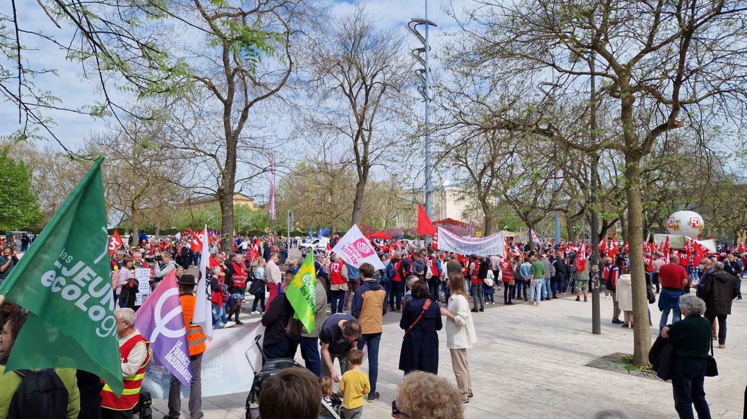 1er mai : les mobilisations à Metz, Nancy et Strasbourg