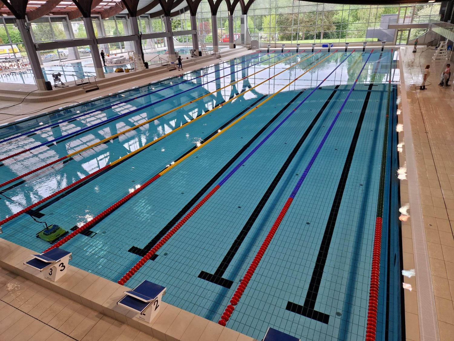 La piscine olympique ouvrira ses portes lundi 15 mai à midi 