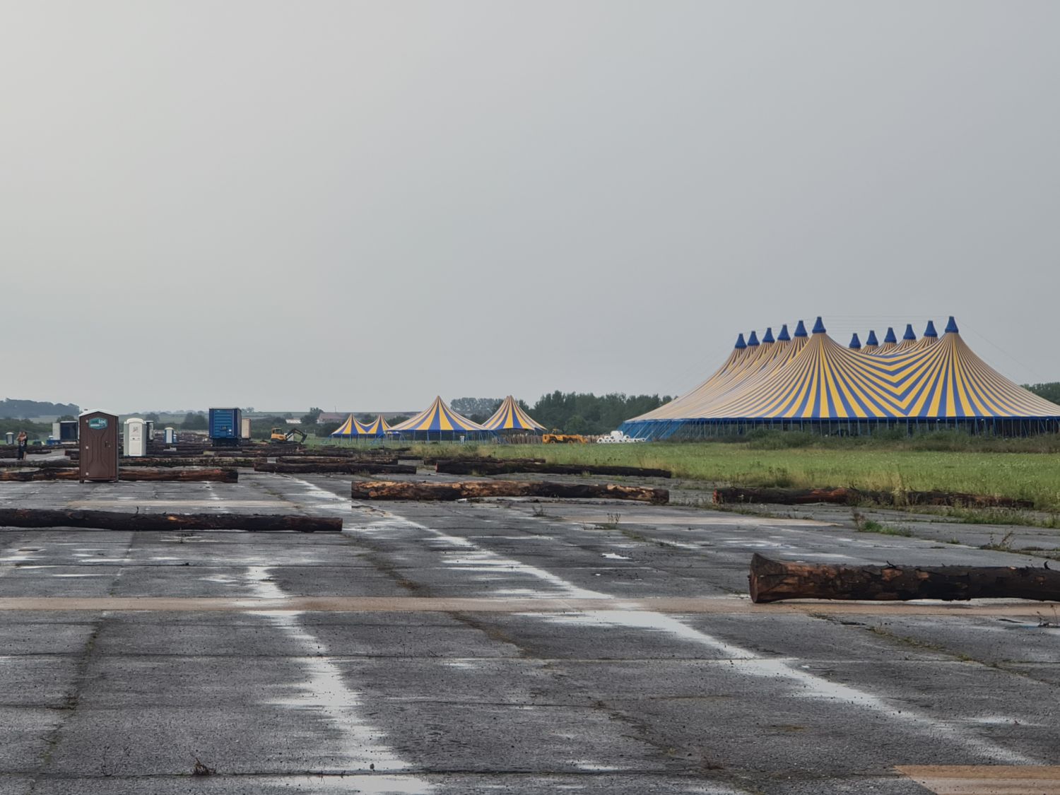 La base aérienne de Grostenquin, prête à accueillir le rassemblement ''Vie et Lumière'' dès lundi