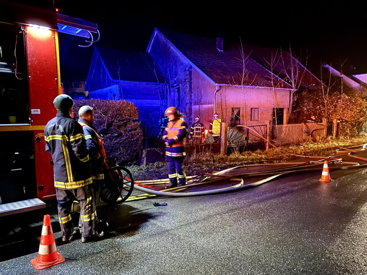 Deux incendies en une nuit dans le nord du Bas-Rhin