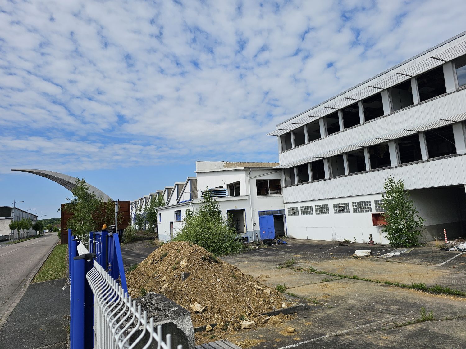 La friche industrielle Steeltech dans le viseur de la CASC pour le développement économique du territoire