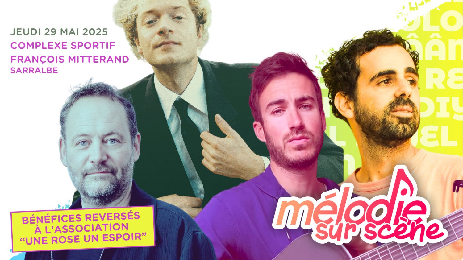Mélodie sur scène - Christophe Mali, Malo, Boulevard des Airs