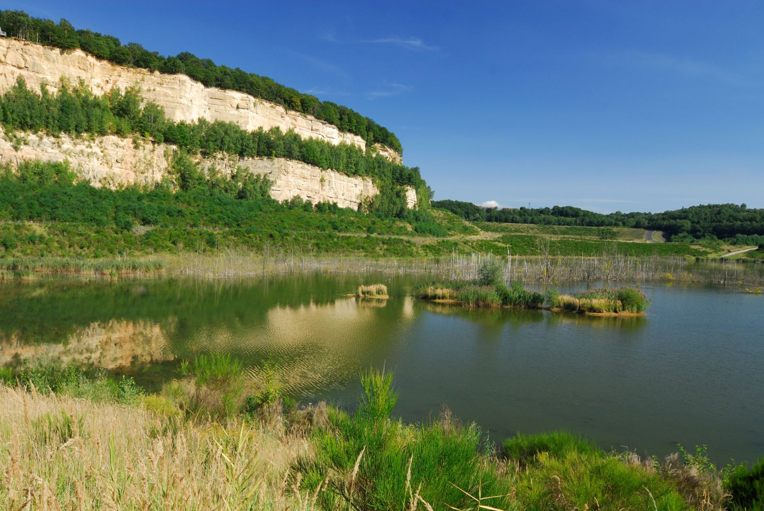 L'agglo de Saint-Avold investit pour sécuriser la carrière et protéger sa biodiversité