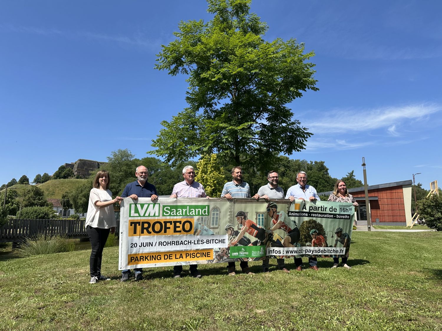 13 communes françaises traversés par la 2ème étape du LVM Saarland Trofeo