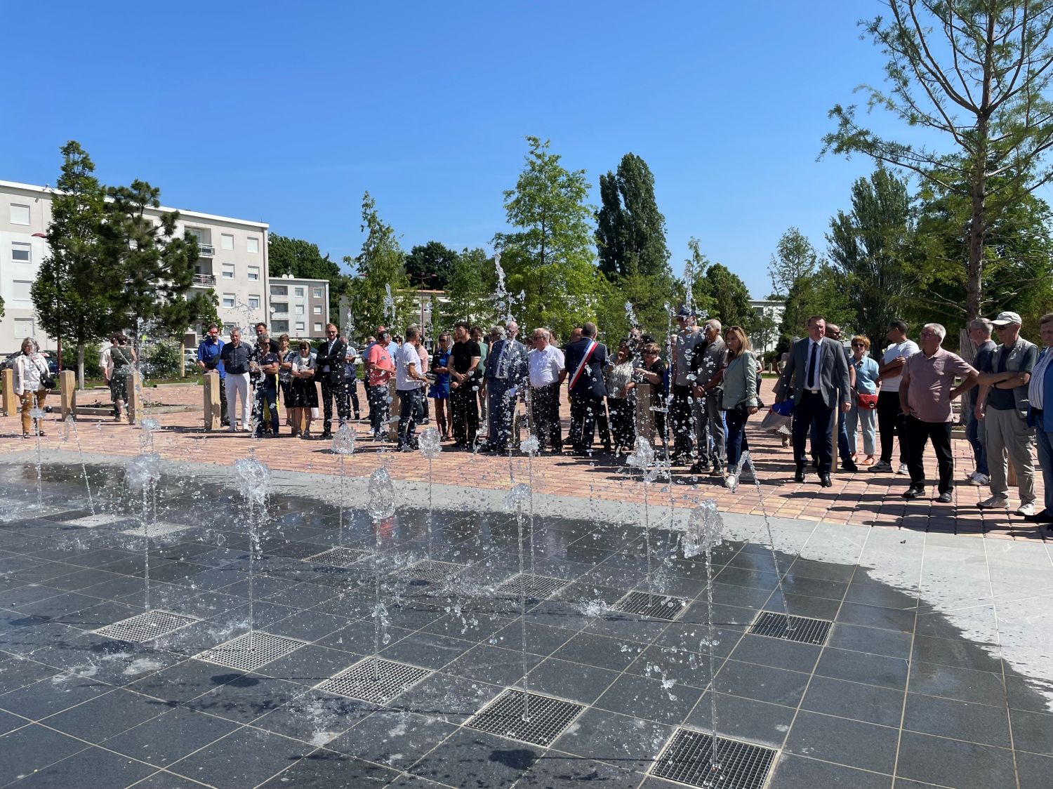 La nouvelle place du Pré aux Oies répond à de nouveaux enjeux pour la ville