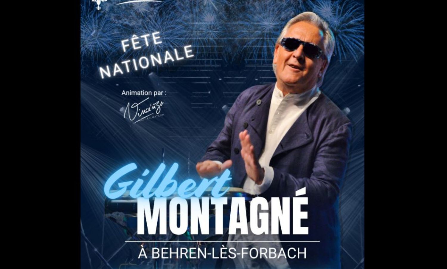 Gilbert Montagné est prêt à faire le show pour la fête nationale