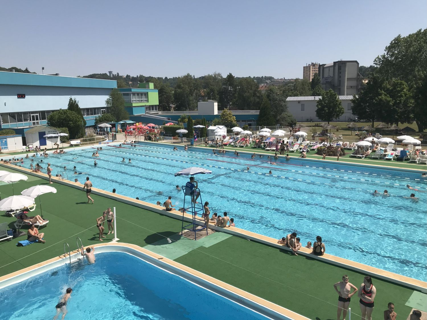 Du soleil et pléthore d’activités pour la fête de la piscine