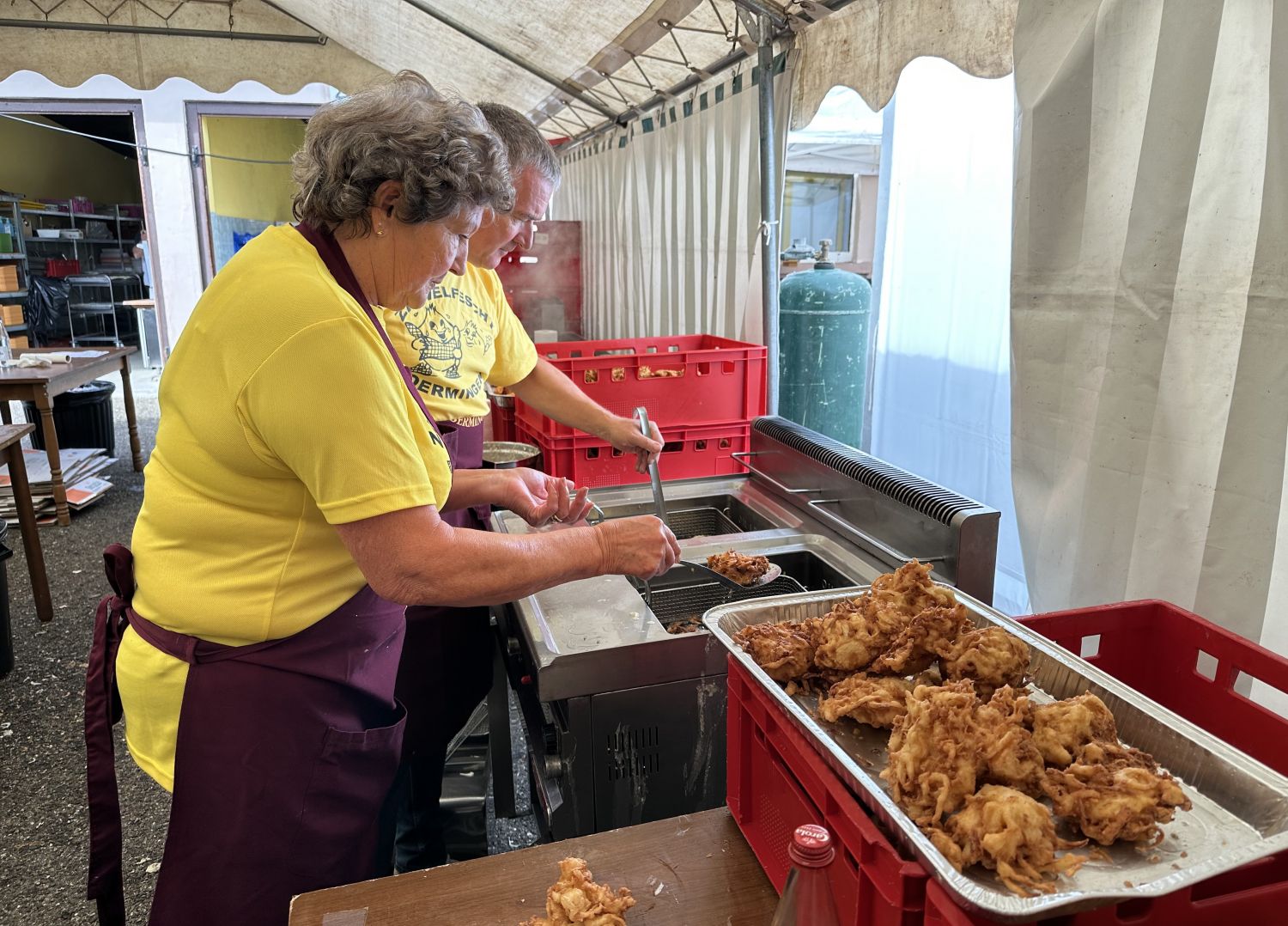 Faire la fête et bien manger : le menu de la fête de l’oignon à Oermingen