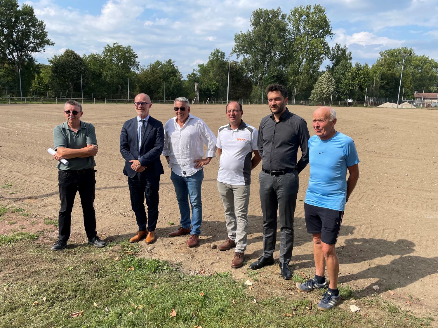 Un nouveau terrain vert en préparation pour le SFC