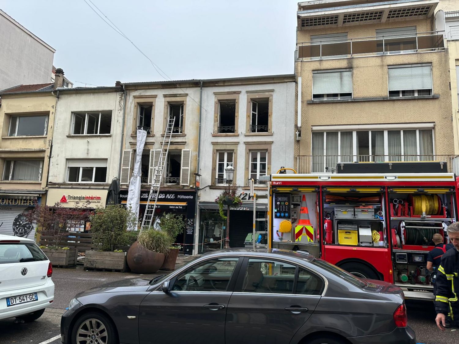 La Mie Dorée ravagée par un incendie, le commerce restera fermé