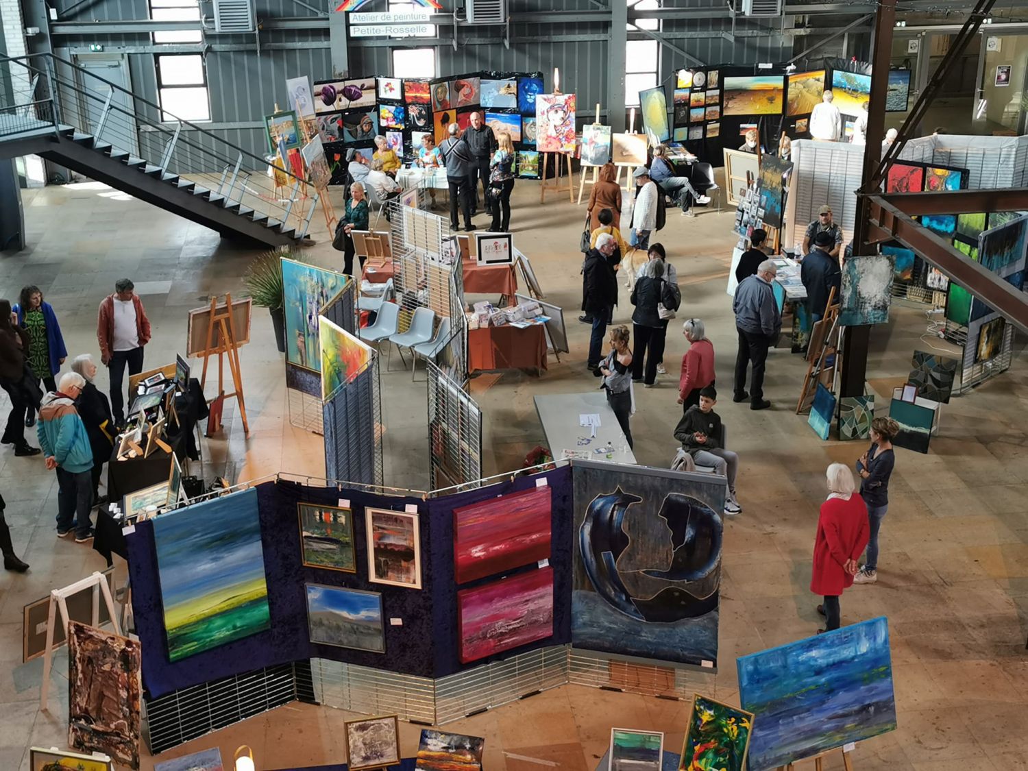 50 artistes exposent leurs œuvres au musée de la mine de Petite-Rosselle