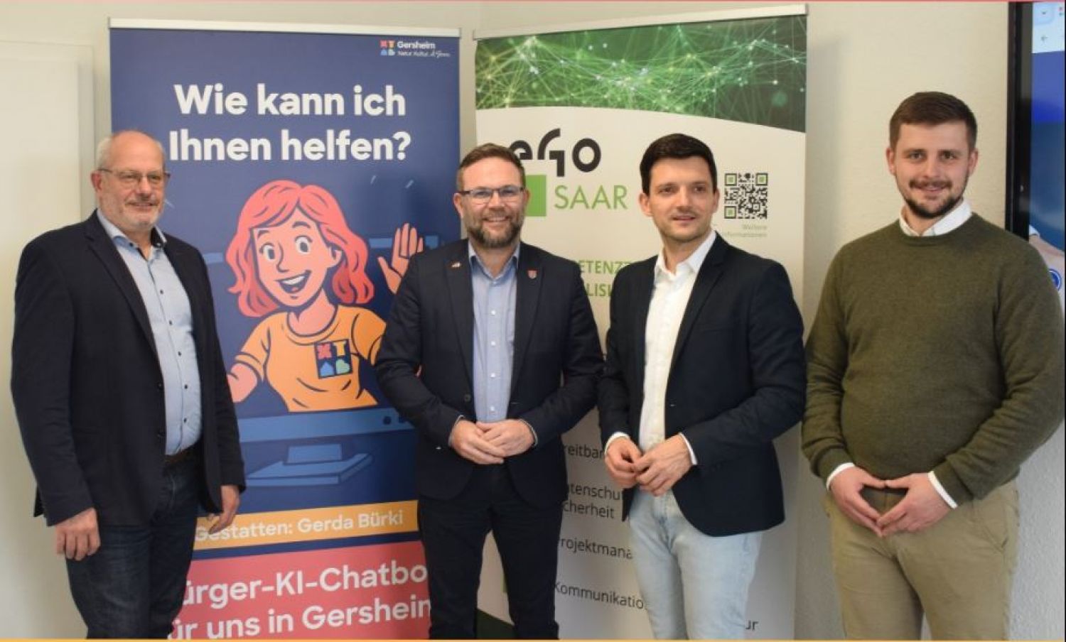 La commune sarroise développe l'intelligence artificelle pour répondre aux questions de la population