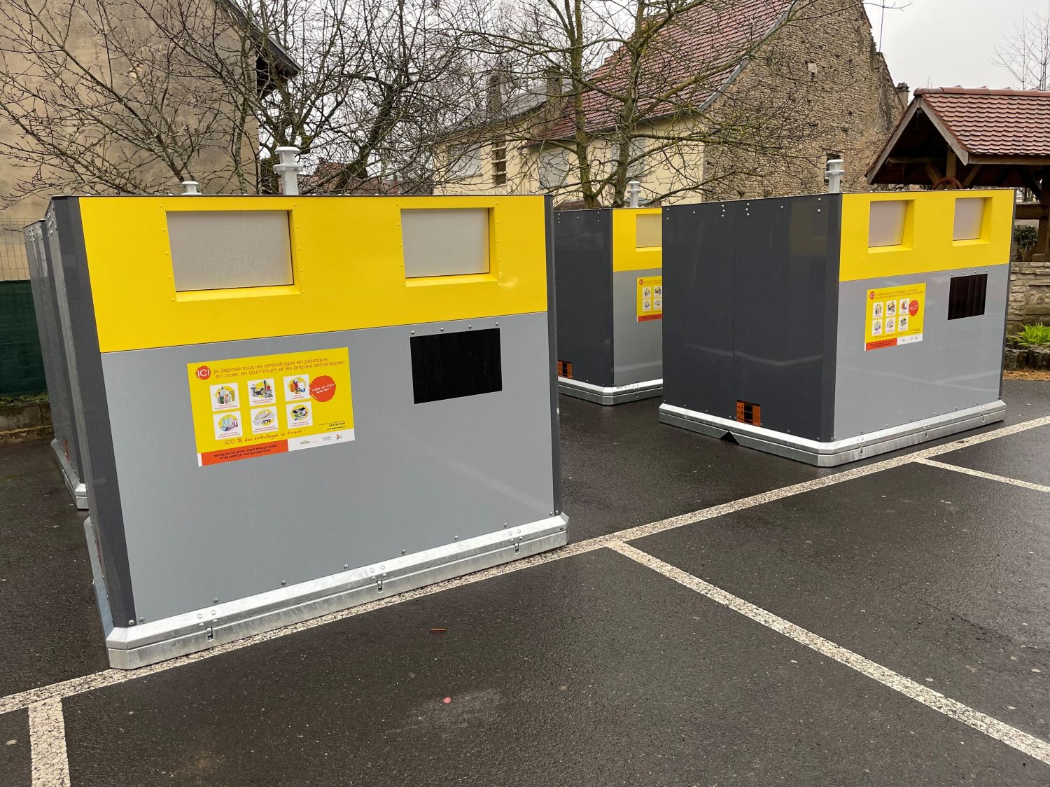 Les bornes d’apport volontaires sont en train d’être installées à SarregueminesÂ