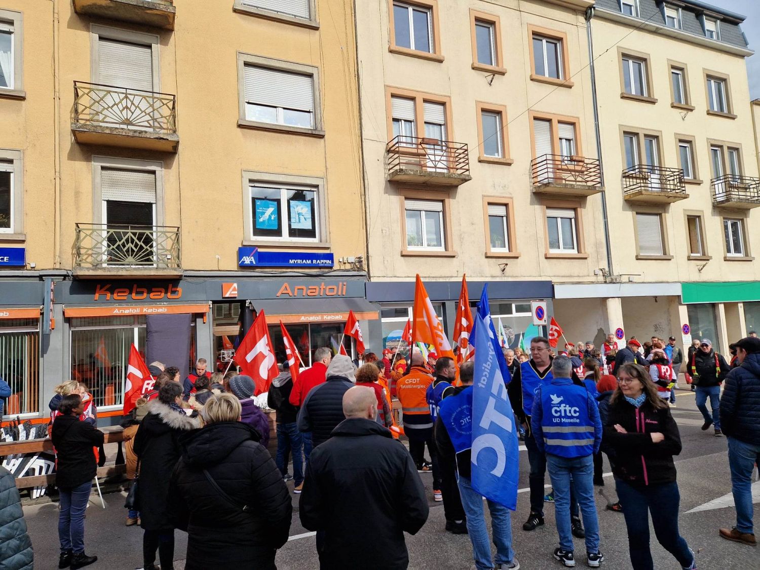 A Sarreguemines, l’intersyndicale n’a pas terminé de se mobiliser contre la réforme des retraites