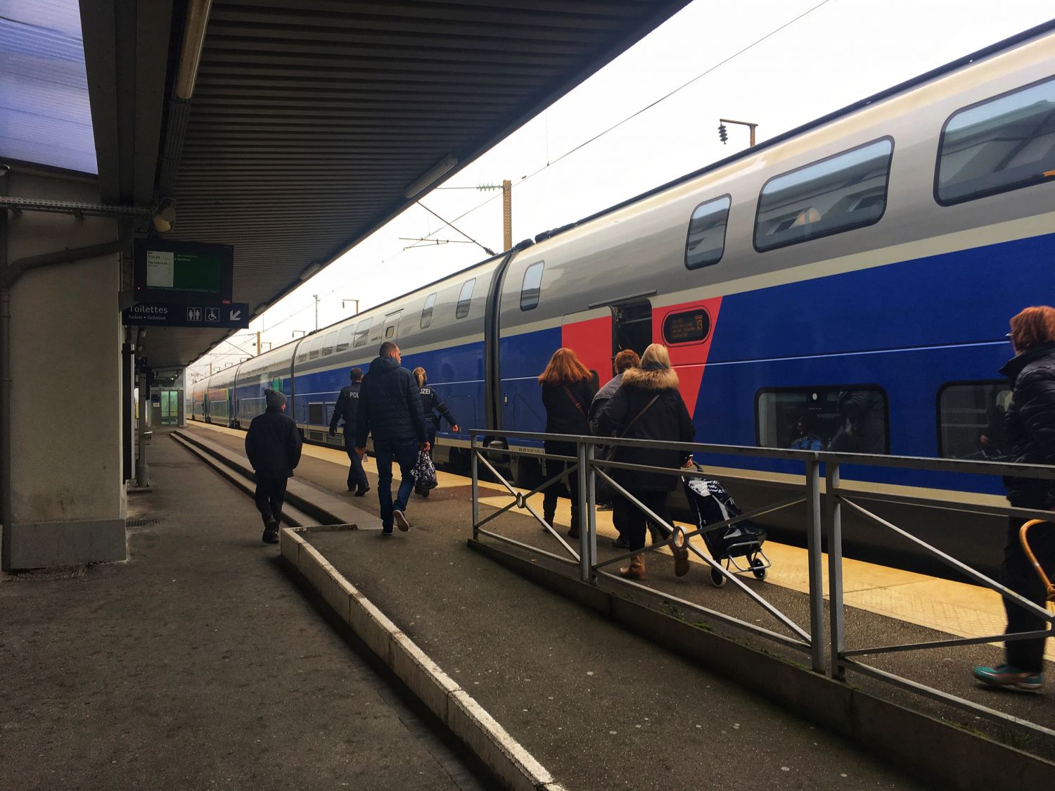 Le trafic SNCF a été perturbé à Nancy cet après-midi