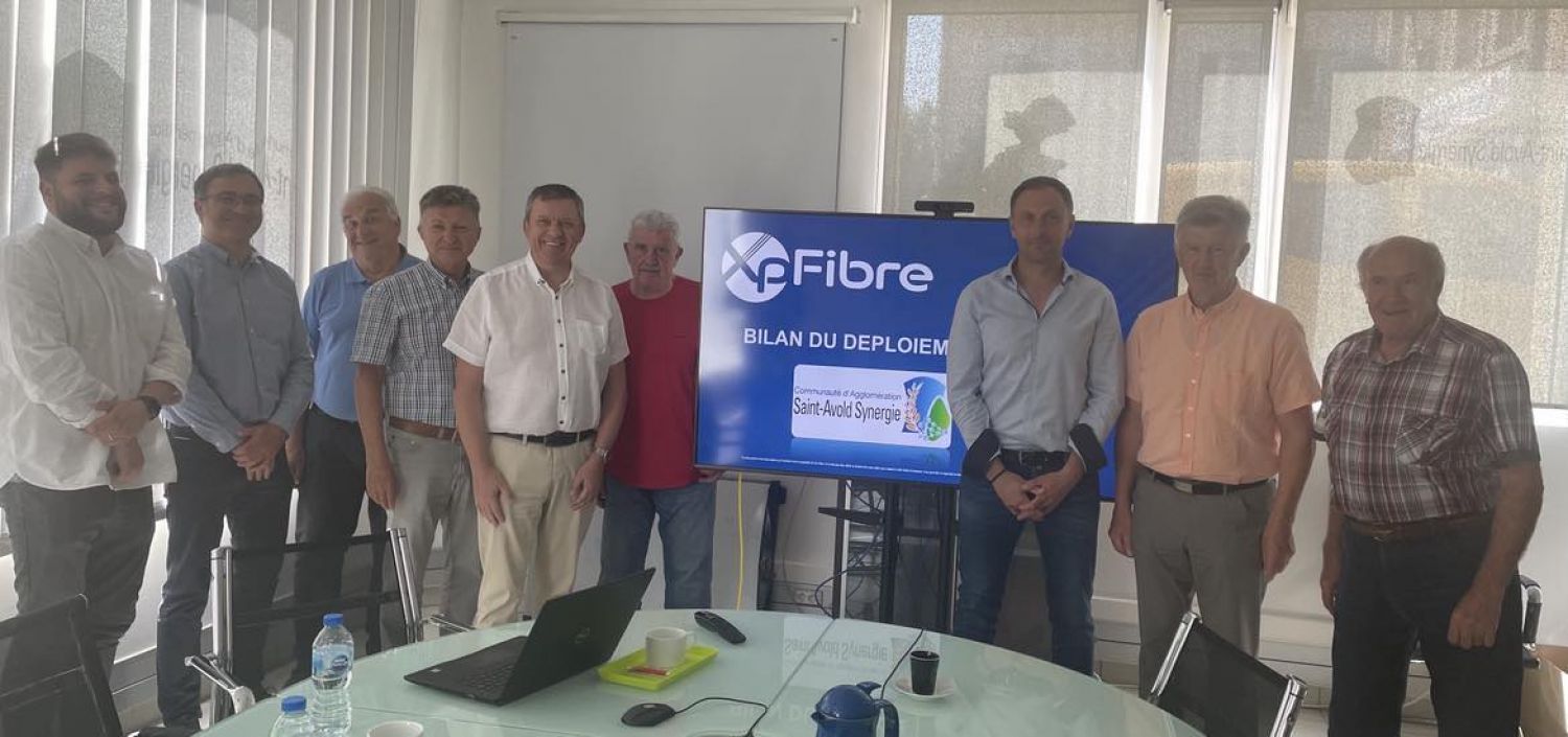 La communauté d’agglomération de Saint-Avold poursuit le déploiement de la fibre optique sur le territoire