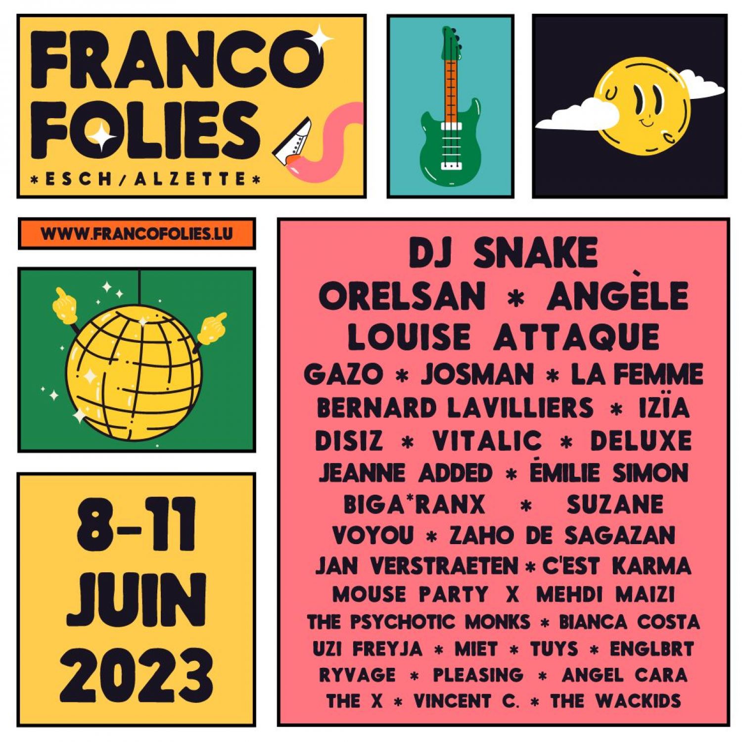 C’est un festival qui gagne en notoriété chaque année : les Francofolies d’Esch-sur-Alzette démarrent aujourd’hui