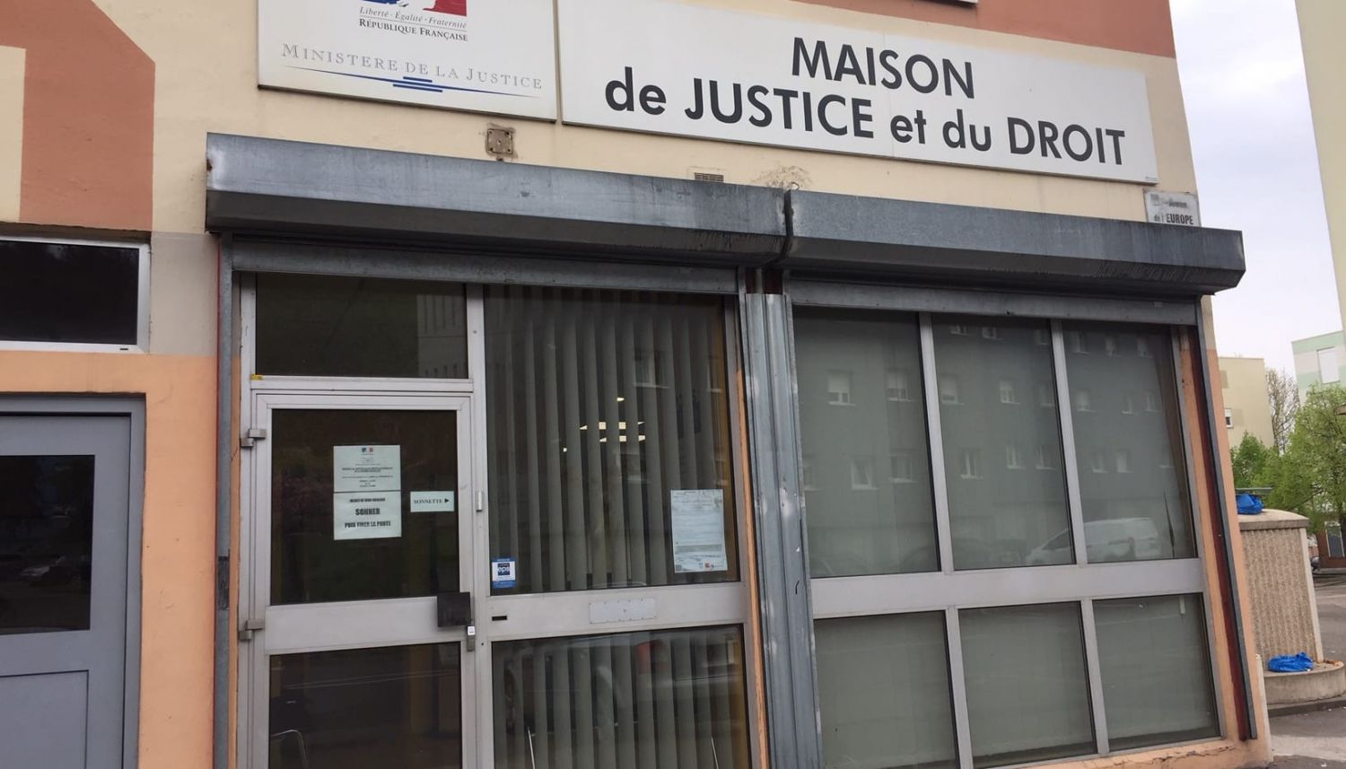La Maison de Justice et du droit de Forbach restera fermée tout l’été