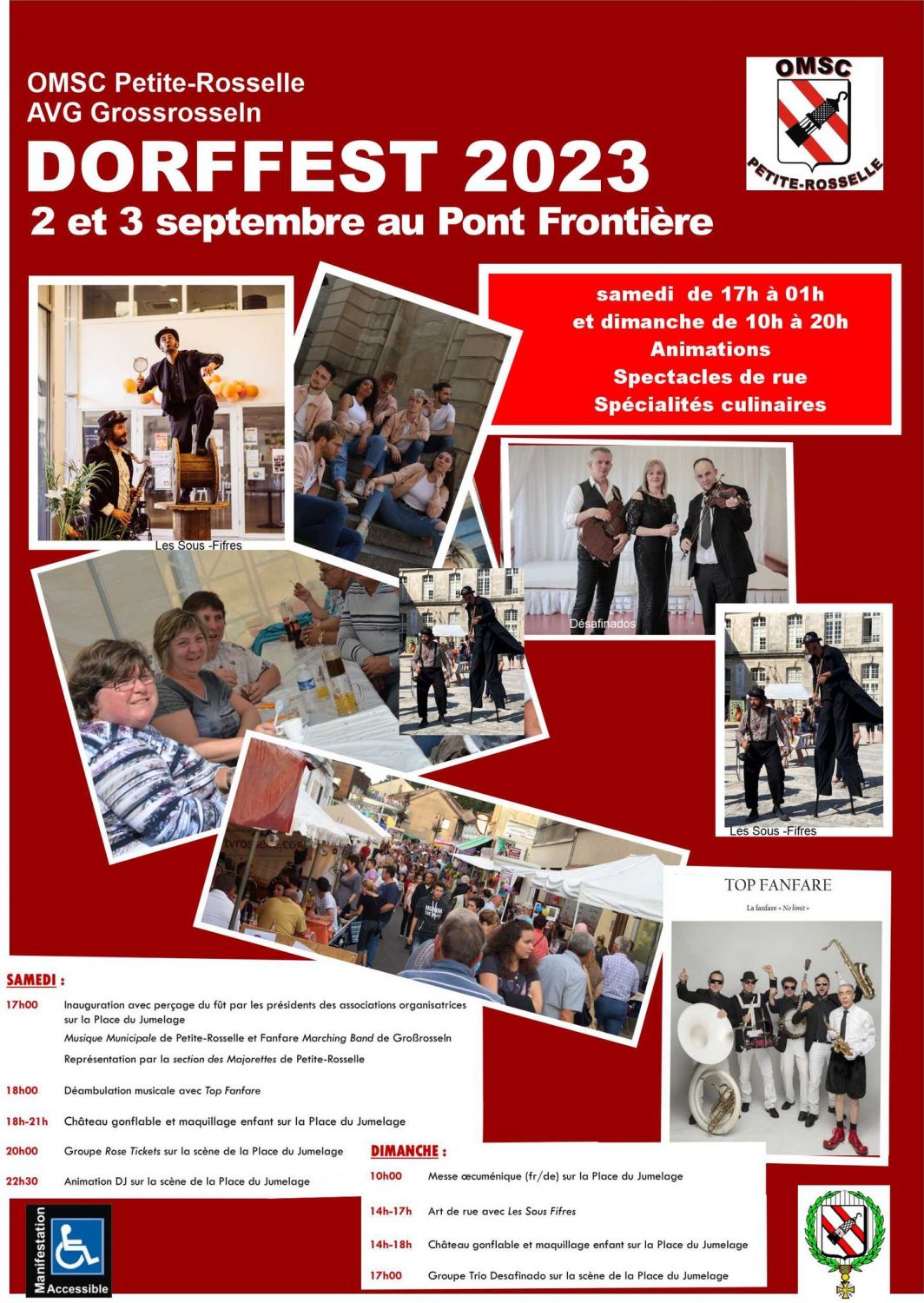 Ce weekend on célèbre l’amitié franco-allemande à Petite-Rosselle et Grande-Rosselle