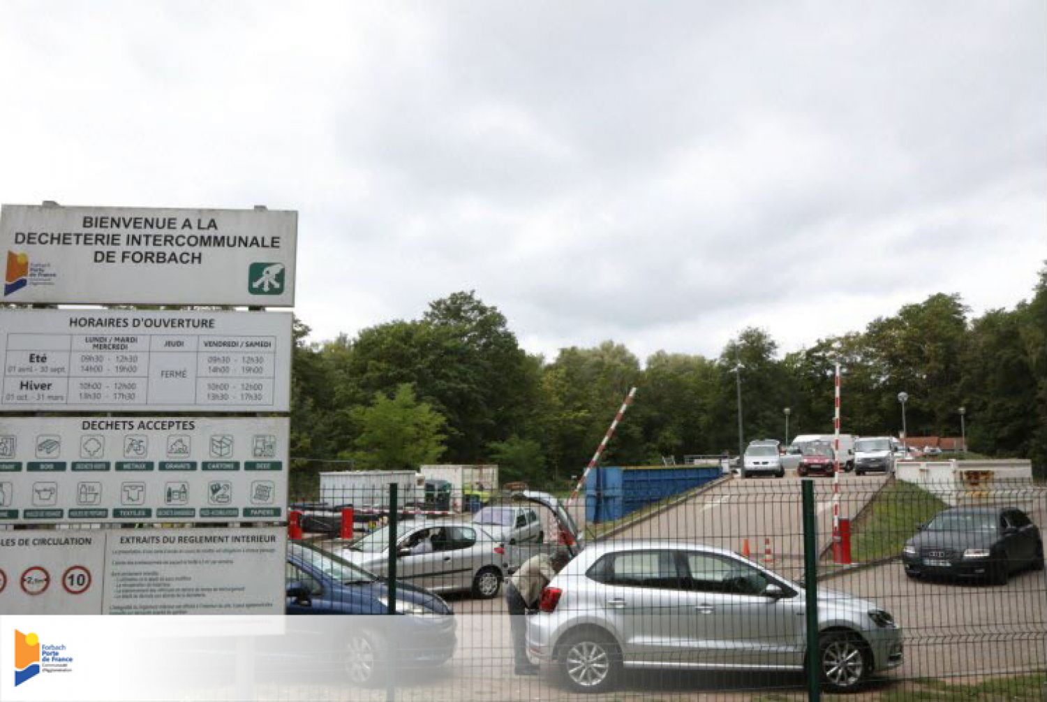 La déchèterie de Marienau à Forbach sera fermée pendant 2 semainesÂ