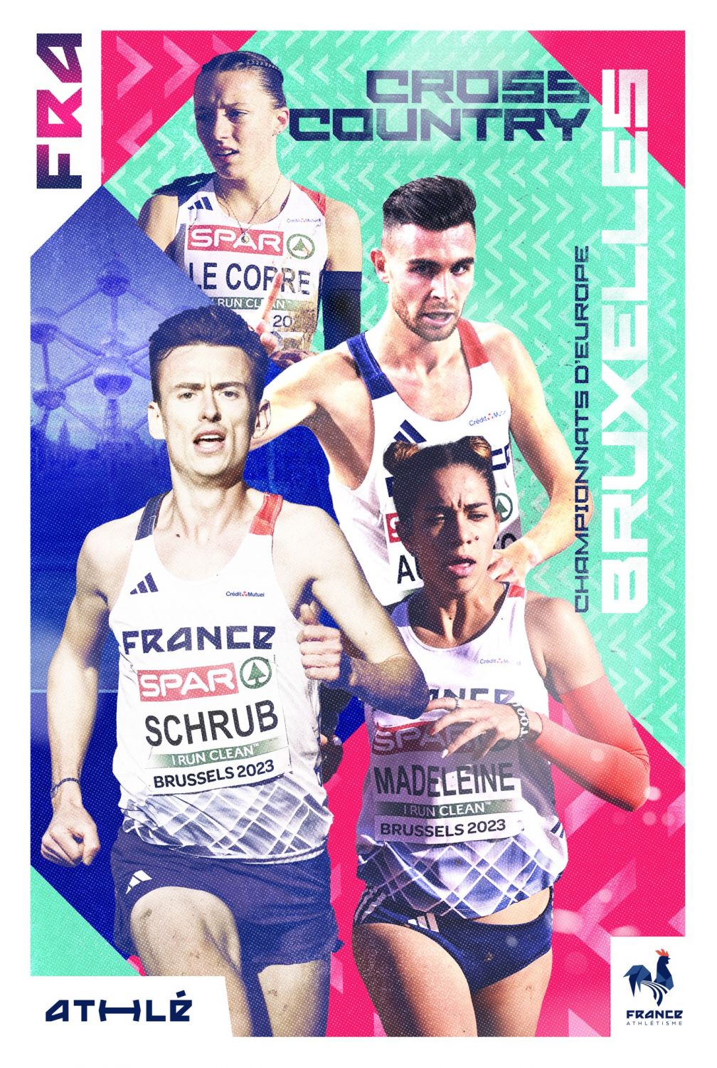 La Fédération Française d’Athlétisme a dévoilé son effectif pour les championnats d’Europe de cross-country
