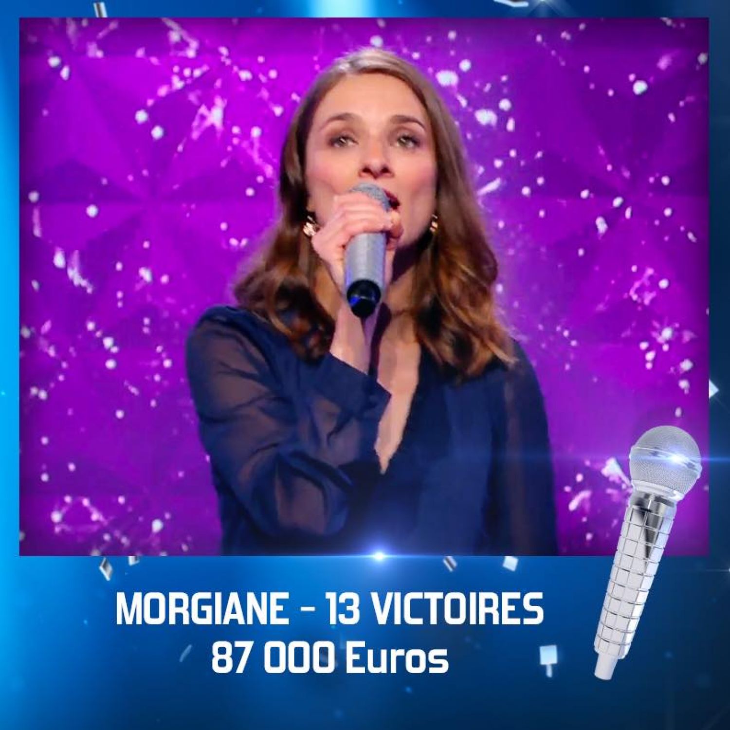Morgiane a dépassé les 100 000€ de gains dans l’émission N’oubliez pas les paroles