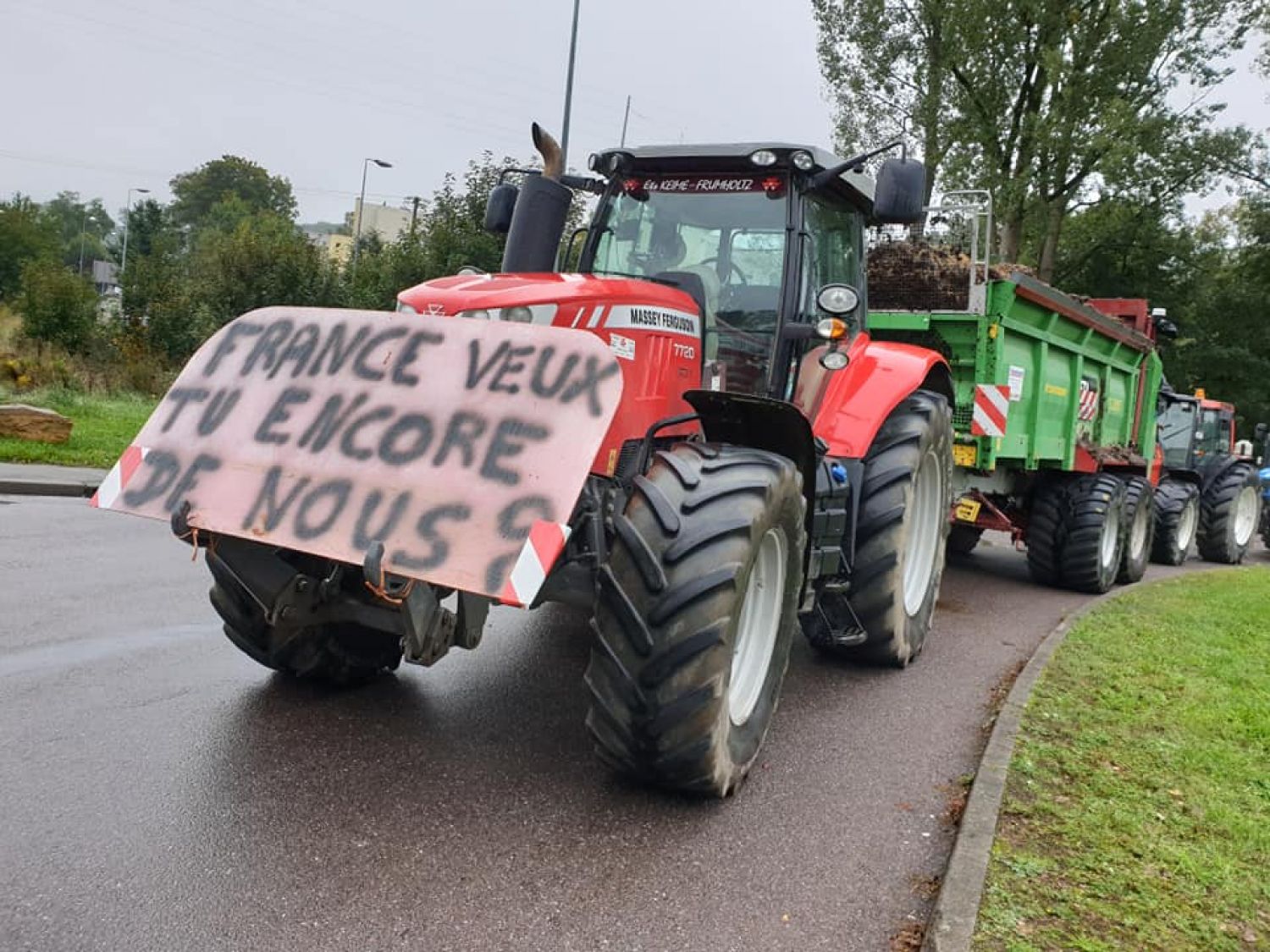 Les agriculteurs mosellans entrent dans le mouvement des blocages des autoroutes