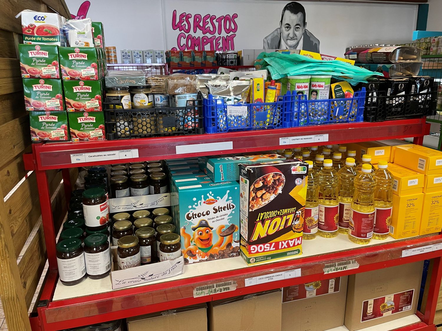 Ce week-end a lieu la grande collecte d’hiver des Restos du Cœur