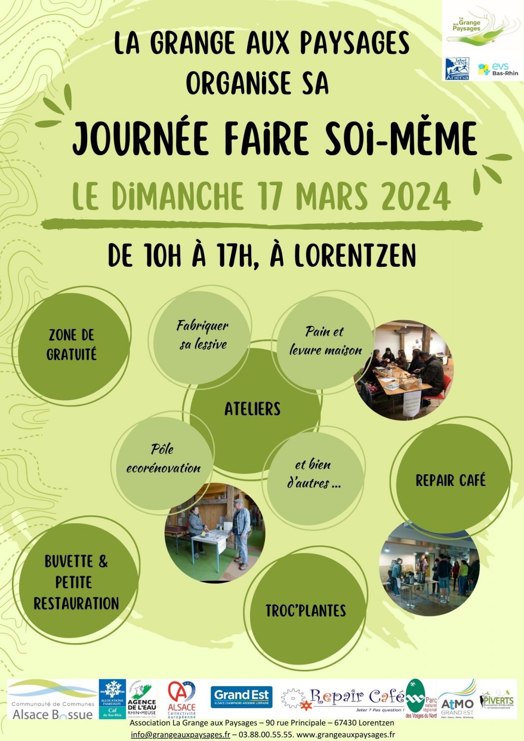 Dimanche, la Grange aux Paysages à Lorentzen propose une journée « Faire soi-même »