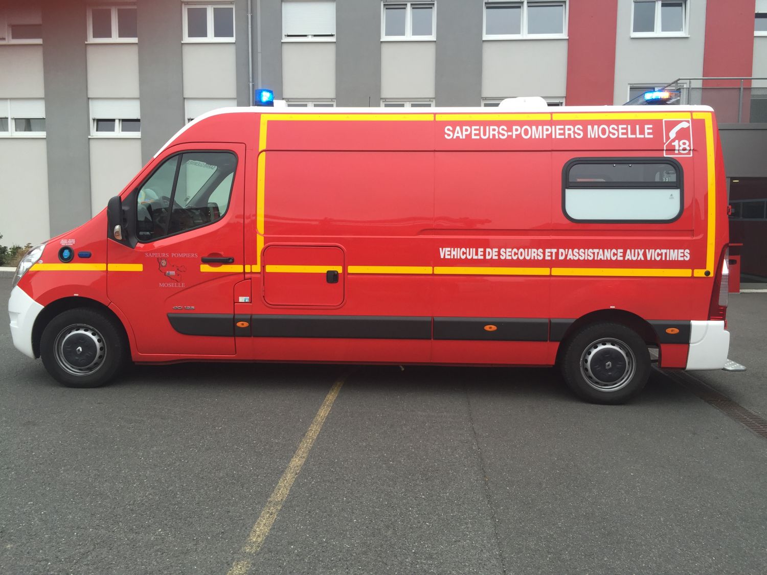 Le Lieutenant Frédéric Blanchard devient officiellement samedi le nouveau chef de centre de la caserne des pompiers de Sarreguemines