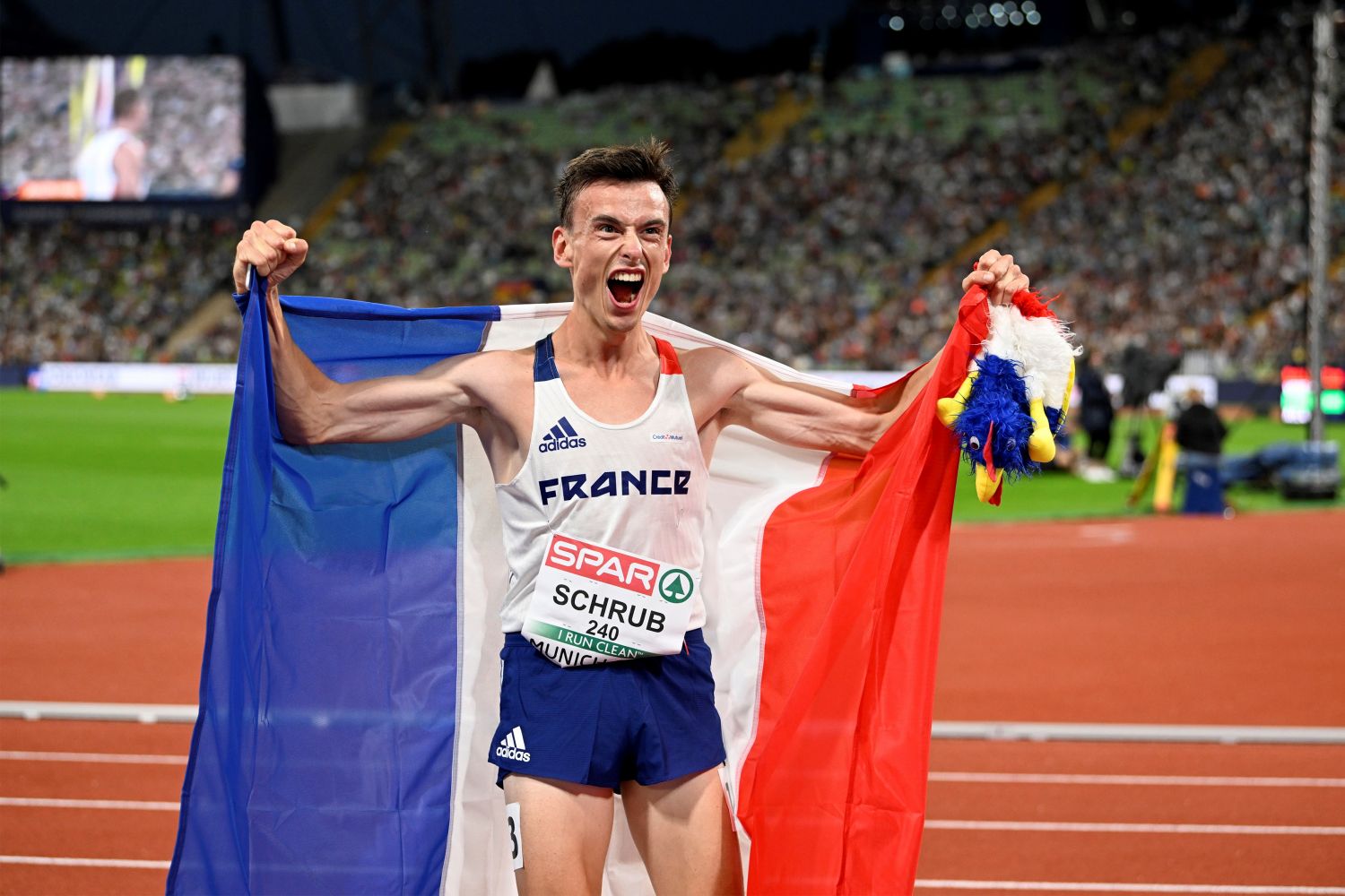 Yann Schrub est vice-champion d’Europe du 10 000 m