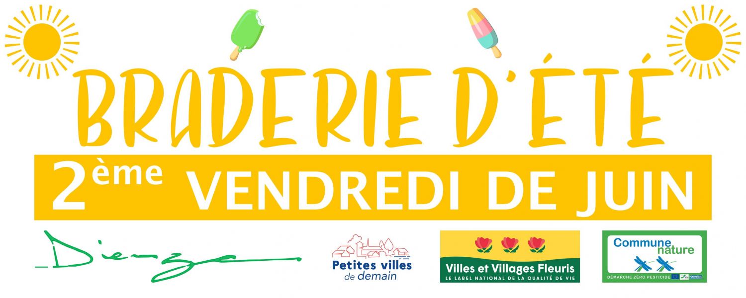 La braderie de l’été s’installe à Dieuze ce vendredi